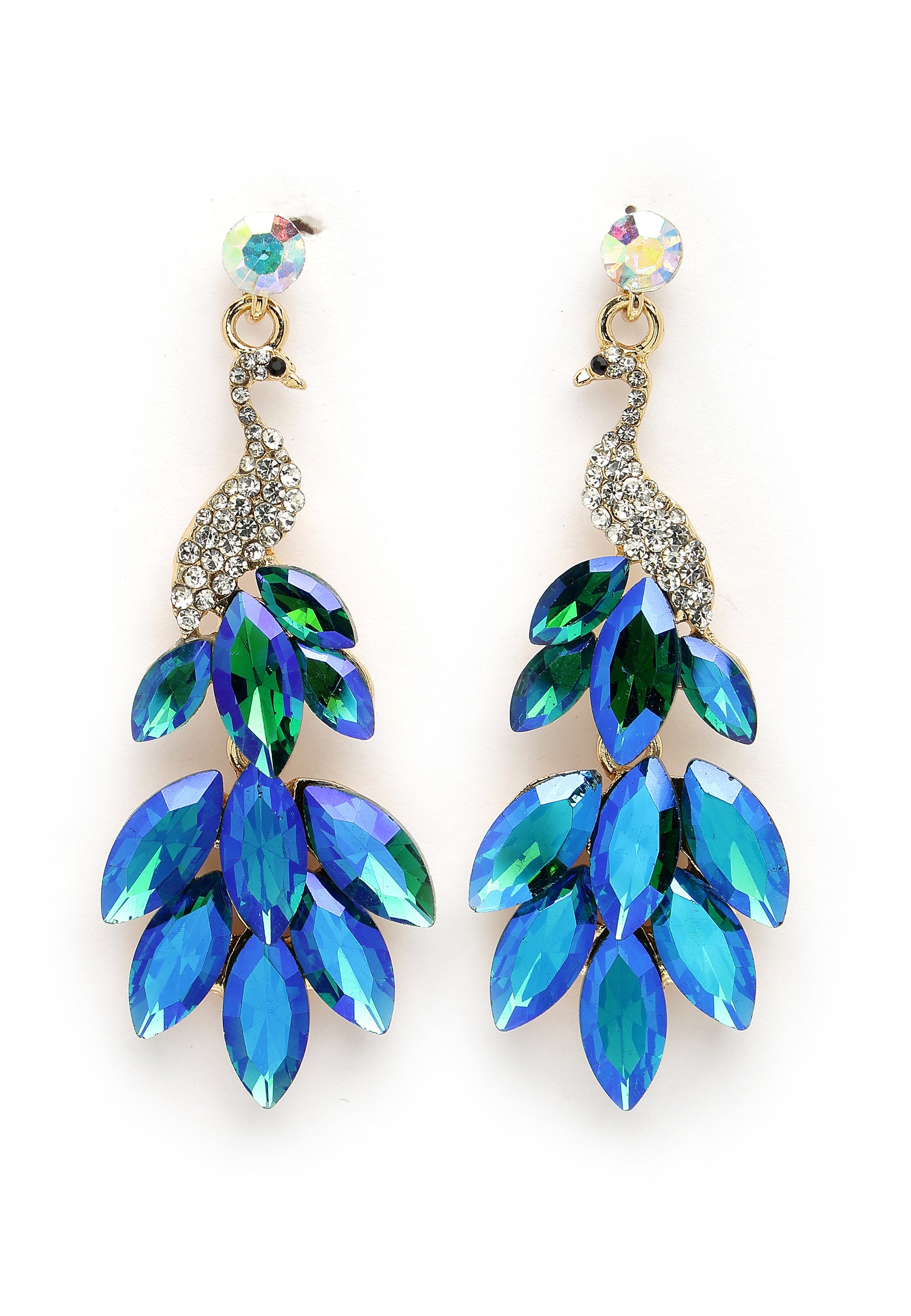 Beautiful Peacock Earrings