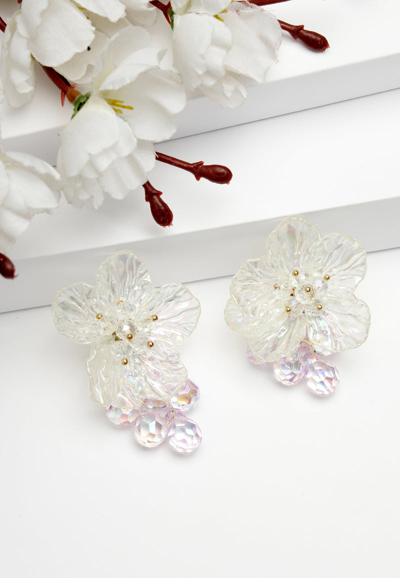 Boucles d'oreilles pendantes Ethereal Bloom