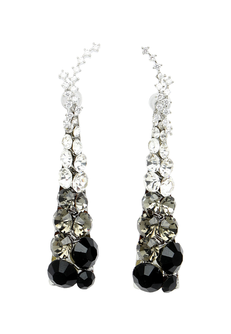 Crystal Studded Drop korvakorut