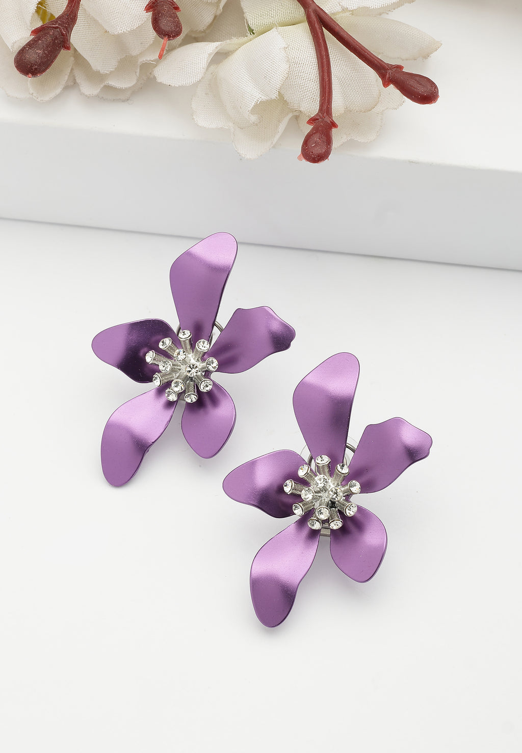 Floral Stud Earrings