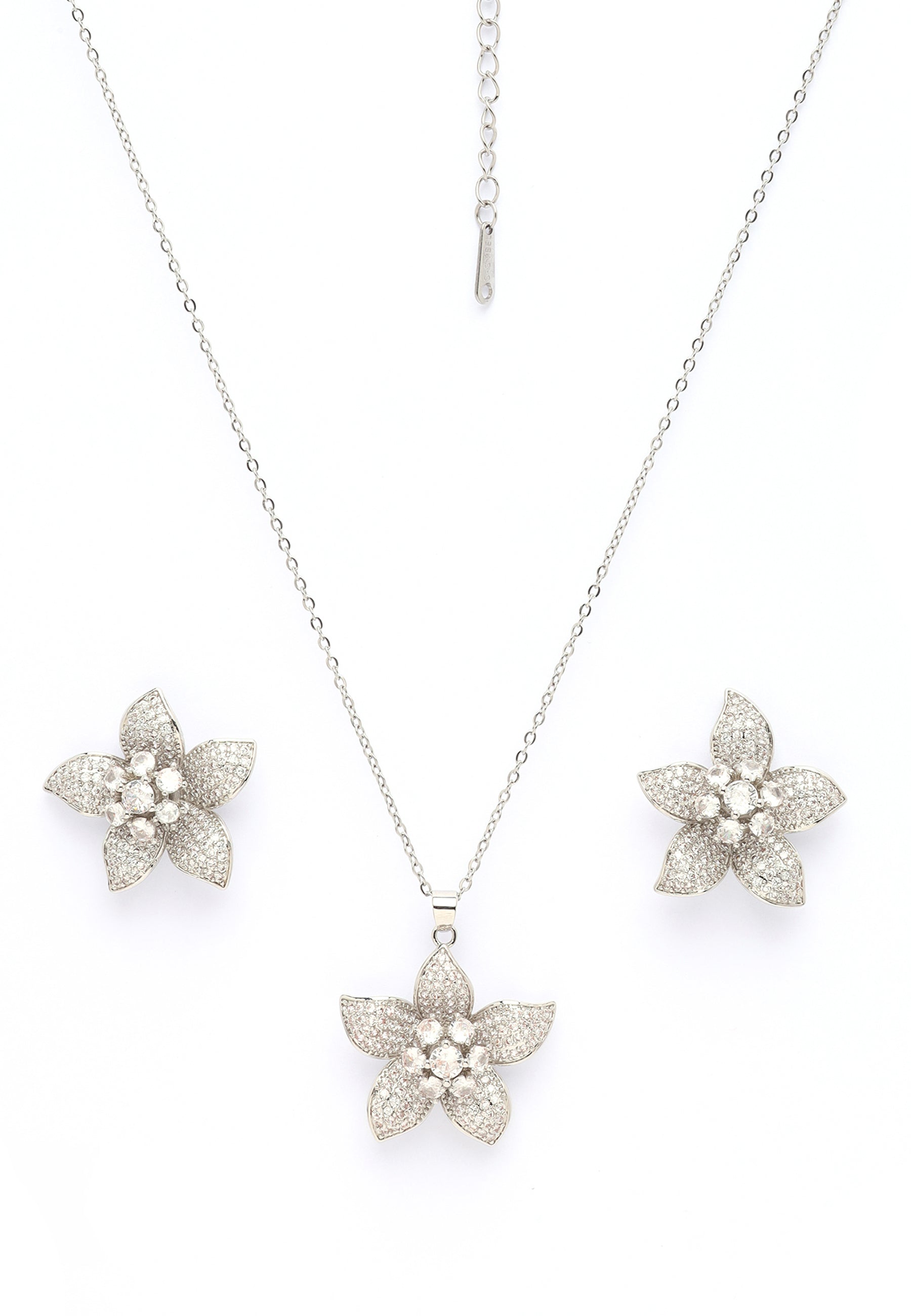 Conjunto de Radiancia Silver Bloom