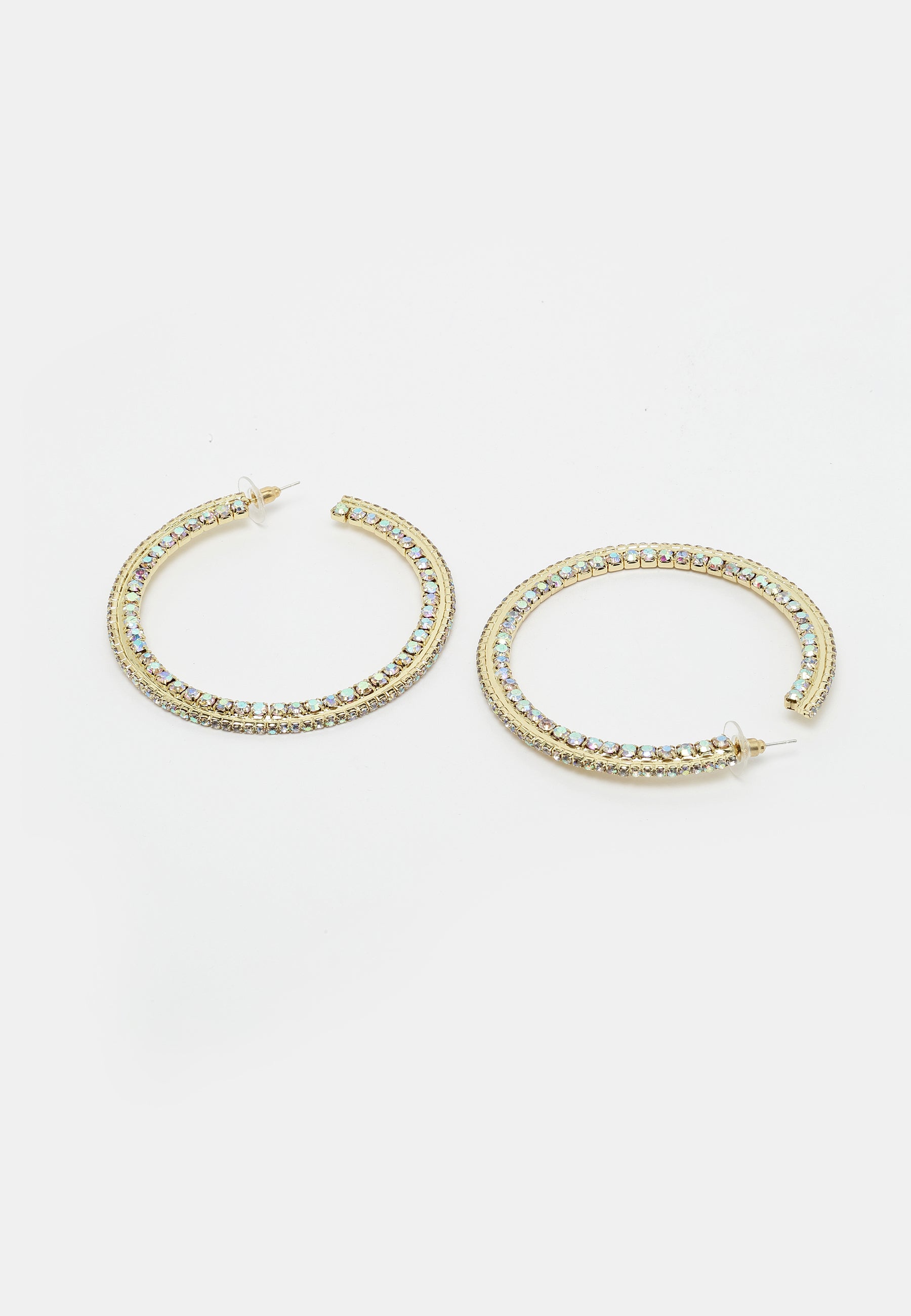 Gold Plated big Hoop Earrings