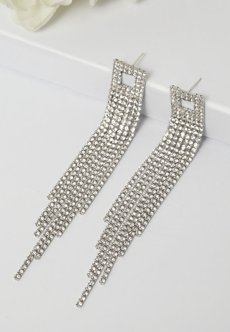 Timeless Delicate Crystal Earrings